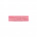 Cabochon rectangle à motifs géométriques en relief, rose 34x10 mm