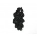 Oak leaf pendant, black 41 mm