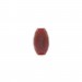 Oval bead with matt engraved lady on 2 faces, cornelian 20x12 mm