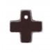 Pendentif croix rubis 15 mm