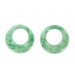 Ring, green speckled 26 mm