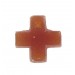 Perle croix saphir 15 mm
