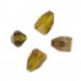Perle à facettes, topaze et opale topaze 17x10 mm