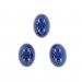 Oval cabochon, lapis lazuli 18x13 mm