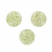 Round cabochon, light green 18 mm