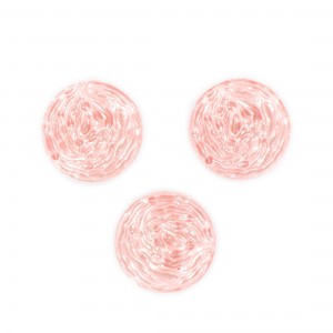 Cabochon rond, rose 18 mm