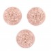 Round cabochon, old rose 22 mm