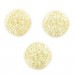 Round cabochon, cream 22 mm