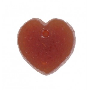Heart pendant cornelian 15 mm