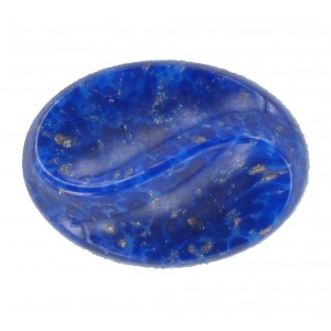 Oval lapis lazuli cabochon 25x18 mm