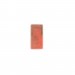 Rectangle bicolore, kaki et orange 20x10 mm