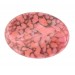 Cabochon oval coraline matrix 25x18 mm