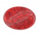 Cabochon oval corail matrix 25x18 mm