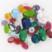 Mix of stones, various shapes and dimensions and colors for decoration