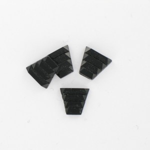 Trapèze, noir 11x12 mm