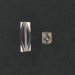 Faceted cylinder, crystal 24x7,5 mm