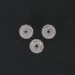 Rosebud cut bead, crystal 11 mm