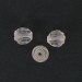 Perle taillée bouton de rose, cristal 13 mm