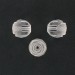 Perle taillée bouton de rose, cristal 15 mm