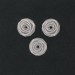 Rosebud cut bead, crystal 15 mm