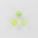 Flower bud bead, light green 10 mm