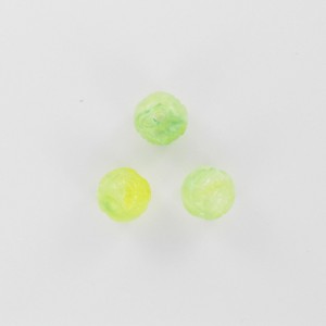 Flower bud bead, light green 10 mm