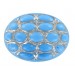 Cabochon oval turquoise 40x30 mm