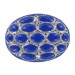 Cabochon oval lapis 40x30 mm