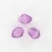 Double cone bead, purple 16x12 mm