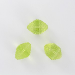 Double cone bead, jonquil 12x12 mm