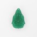 Pendant representing a sage, green 34x22 mm