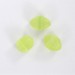 Double cone bead, yellow opal 16x12 mm