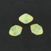 Double cone bead, yellow opal 16x12 mm
