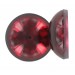 Cabochon facette rubis 20 mm