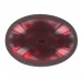 cabochon facette améthyste 25x18 mm