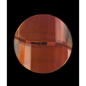 Cabochon with facets, iridis, 30 mm