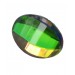 Cabochon facettes cristal 30 mm