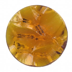 Round "rock" topaz cabochon 25 mm