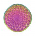Pendentif rond iridis 28 mm