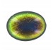 Cabochon oval péridot bermuda 25x18 mm