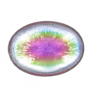 Oval cabochon iridis 25x18 mm