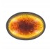 Cabochon oval péridot bermuda 25x18 mm