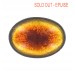 Cabochon oval topaze volcano 25x18 mm