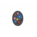 Cabochon oval lapis lazuli 25x18 mm