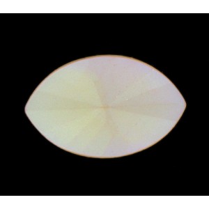 Navette cabochon topaz AB 33x21 mm