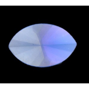 Cabochon navette saphir AB 33x21 mm