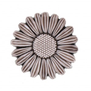 Brown flower 32 mm