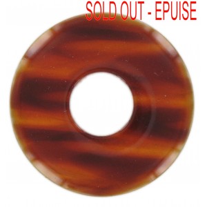 Disc, tortoise shell, 70 mm