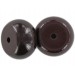 cabochon facettes améthyste-noir 30 mm