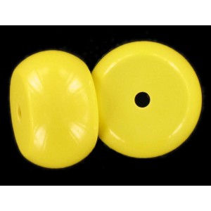 rondelle jaune 25x15 mm